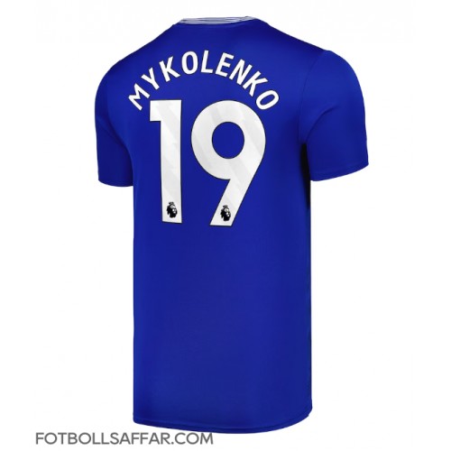 Everton Vitaliy Mykolenko #19 Hemmatröja 2024-25 Kortärmad